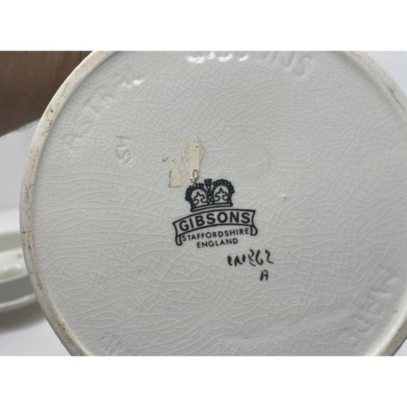 Vintage Gibson teapot strathsford England Floral Pattern Tea Coffee Hand Paint - Picture 4 of 14